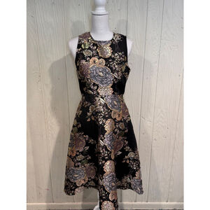 AX Paris A Line Mini Metallic Sleeveless Dress, Size 10